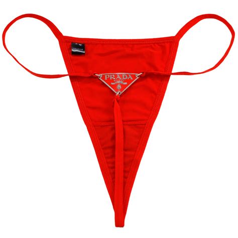 prada thongs panties.